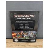 Brand New Deadzone Rulebook and Force List Book with Counters