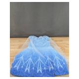 Brand New WonderBabe Princess Dress with Cape for Girls Size 3-4T