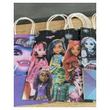 12 Brand New Monster-Themed Party Favor Gift Bags