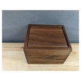Brand New Wooden Recipe Box with Index Cards