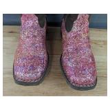 Roper Little Kids Pink & Brown Cowboy Boots - Girls Size 13