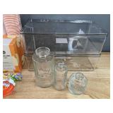 Brand New Household Items Including Foam Cups, Glass Jars, and More