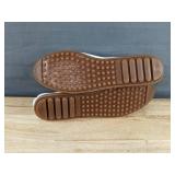 Brand New Minnetonka White Leather Moccasins - Women