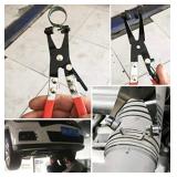 Brand New Hose Clamp Pliers Set with Swivel Flat Band for Automotive Repair