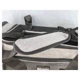 Soundy Pet Carrier with Grey and Black Design