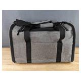 Soundy Pet Carrier with Grey and Black Design