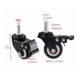 4 New Heavy Duty Swivel Casters