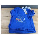 10 Brand New Cat & Jack Shark Burger T-Shirts in Various Kids Sizes