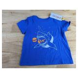 10 Brand New Cat & Jack Shark Burger T-Shirts in Various Kids Sizes