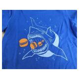 10 Brand New Cat & Jack Shark Burger T-Shirts in Various Kids Sizes