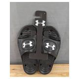 Brand New Under Armour Size 6 Youth Black Slide Sandals