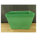 Brand New Assorted Plastic Tote Bags and Laundry Baskets
