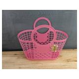Brand New Assorted Plastic Tote Bags and Laundry Baskets