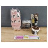 New Hair Care Set: Suavecito Pomade, Hair Roller, Clips & Color Stick