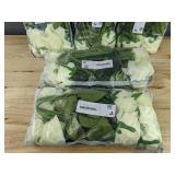 5 Brand New Packages of 12 White Artificial Rose Bouquets