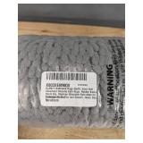 Brand New OLANLY Grey Bathroom Rug 30x20