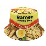 Brand New Ramen Chicken Noodle Soup Bucket Hat OSFM