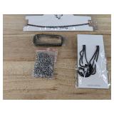 Brand New Glitter Clutch Bag, Choker, Earring and Bracelet Fashion Jewelry