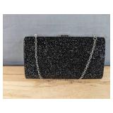 Brand New Glitter Clutch Bag, Choker, Earring and Bracelet Fashion Jewelry