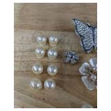 Brand New 20-Piece Set of Bling Shoe Croc Charms Including Butterflies and Flowers