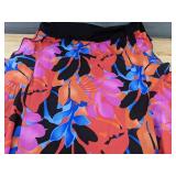Brand New BTFBFM Sleeveless Maxi Dress with Floral Print and Ruffle Trim Women
