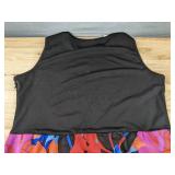 Brand New BTFBFM Sleeveless Maxi Dress with Floral Print and Ruffle Trim Women