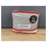 Brand New Cal King 800 Thread Count Silver Bed Runner & Pillowcases Set