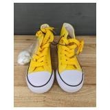 Brand New Kids Size 11 Yellow High Top Sneakers