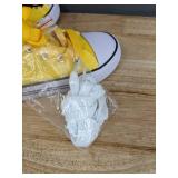 Brand New Kids Size 11 Yellow High Top Sneakers