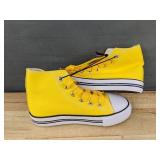 Brand New Kids Size 11 Yellow High Top Sneakers