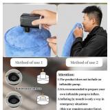 2 Brand New Yeekoro Inflatable Body Pillows for Adults - Blue