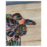 49 Brand New Juneteenth Stickers and 12 Ornaments