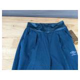 Brand New Umbro Girls Training Blue Coral Pants - Size Small 7/8