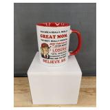Brand New Donald Trump Humorous MAGA Coffee Mug for Great Moms