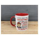 Brand New Donald Trump Humorous MAGA Coffee Mug for Great Moms