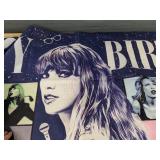 Brand New Taylor Swift Happy Birthday Cloth Banner 60" x 38.5"