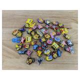 50 Brand New SpongBob SquarePants Character Croc Charms