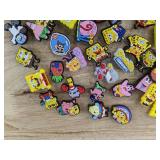 50 Brand New SpongBob SquarePants Character Croc Charms