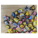 50 Brand New SpongBob SquarePants Character Croc Charms