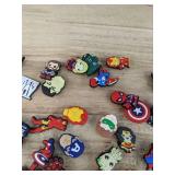 50 Brand New Croc Charms of Comic Book Characters