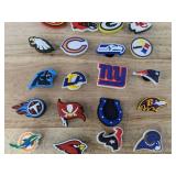 31 Brand New NFL Football Croc Charms