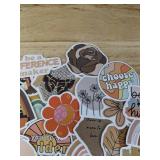 50 Brand New Boho Aesthetic Stickers for Water Bottles, Laptops, Scrapbooking Etc. *E