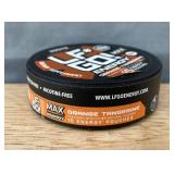 3 Brand New LF*GO! Energy Pouches Orange Tangerine Flavor 200mg - 15 Pouches in Each