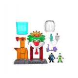 Brand New Fisher-Price Imaginext DC Super Friends Color Changers The Joker Funhouse Playset