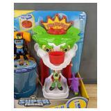 Brand New Fisher-Price Imaginext DC Super Friends Color Changers The Joker Funhouse Playset