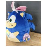Brand New Sonic the Hedgehog Squishmallow with Bunny Ears Plush Toy