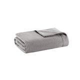 Brand New Madison Park Egyptian Cotton Full/Queen Blanket in Gray