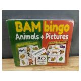 Brand New BAMbingo Animal and Picture Bingo Game