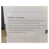 Brand New Adjustable Rotatable Laptop Stand with Heat Dissipation - Silver