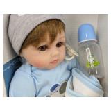 New 18" Ena Lifelike Reborn Baby Doll $49.99 Retail
